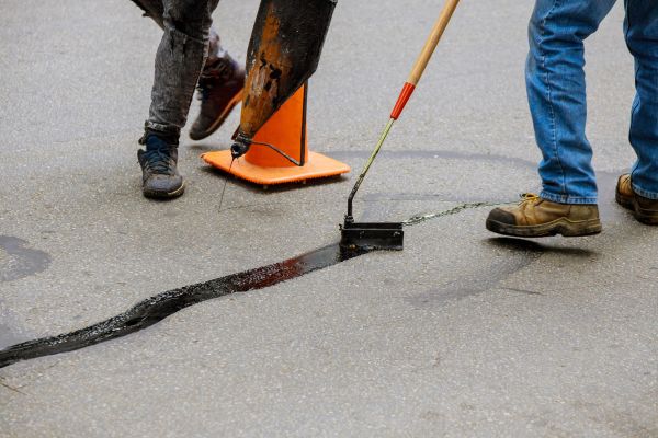 Parking Lot Crack Sealing in Vallejo