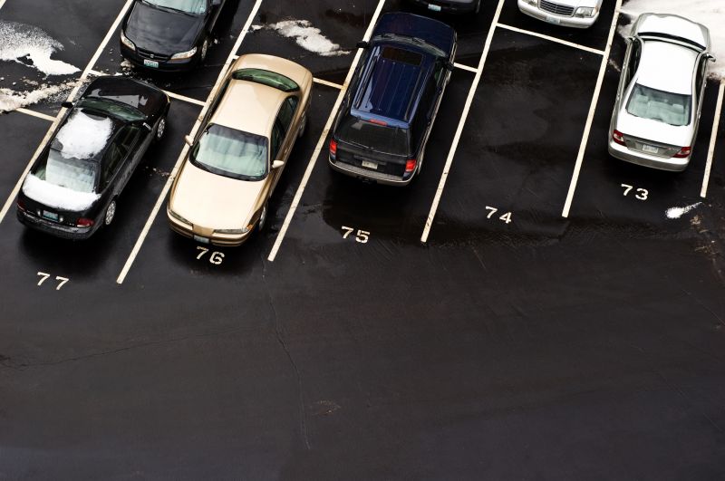 Commercial Parking Lot Sealing